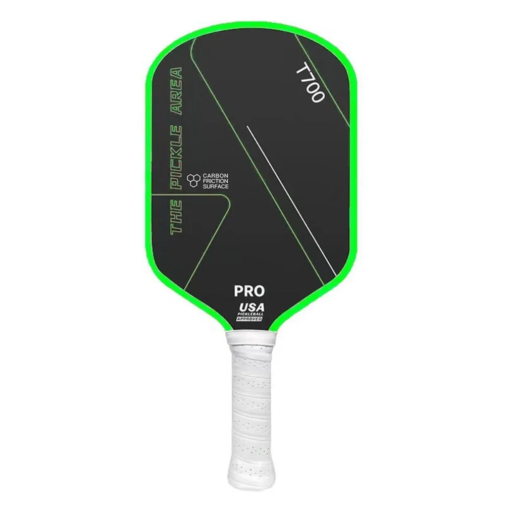 Raqueta de Pickleball Profesional T700 de Fibra de Carbono (16mm) - Aprobadas por USAPA