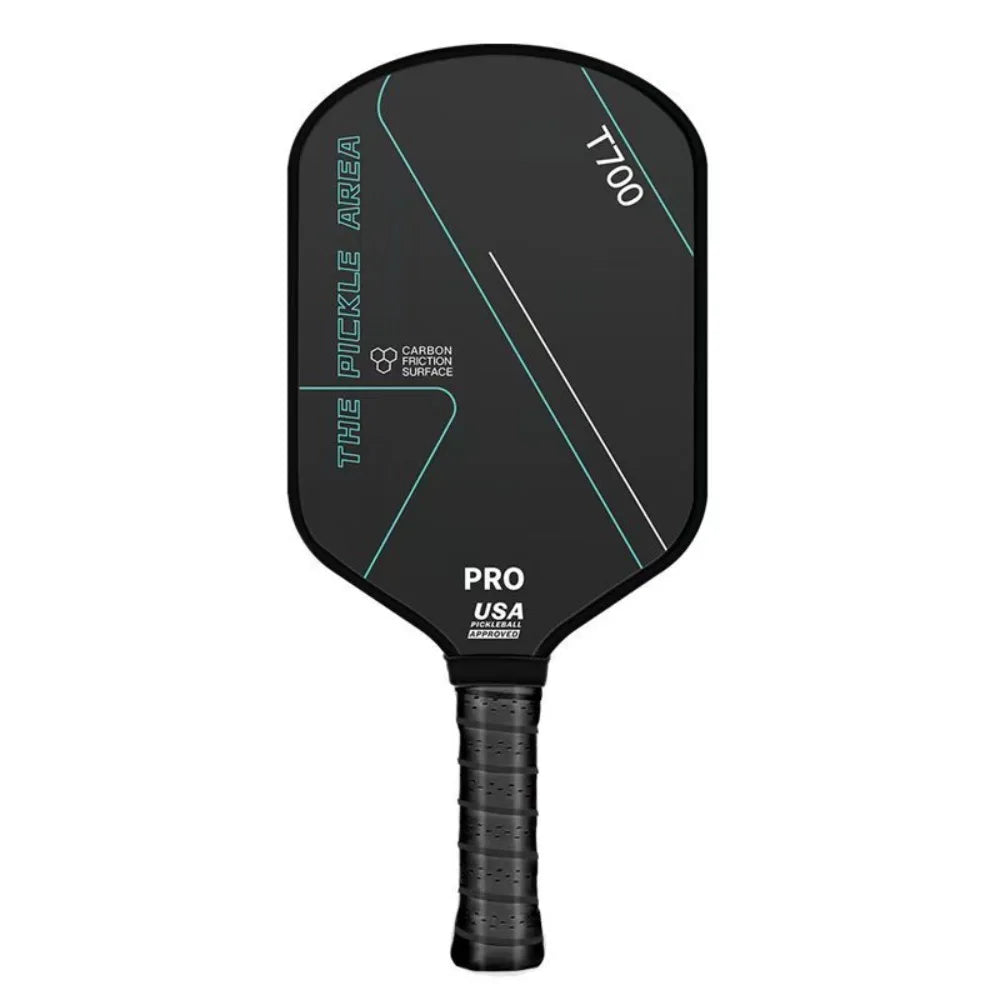 Raqueta de Pickleball Profesional T700 de Fibra de Carbono (16mm) - Aprobadas por USAPA