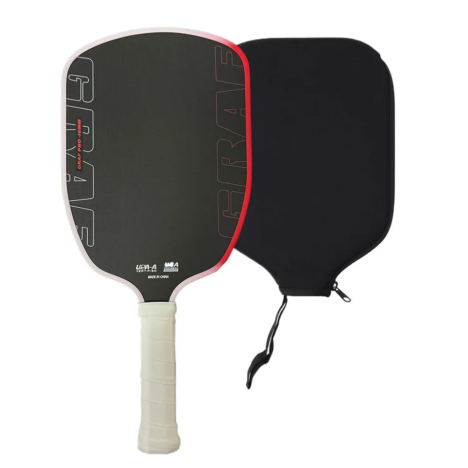 Raqueta de Pickleball Profesional de Fibra de Carbono con núcleo de panal - Aprobada por USAPA y UPA-A