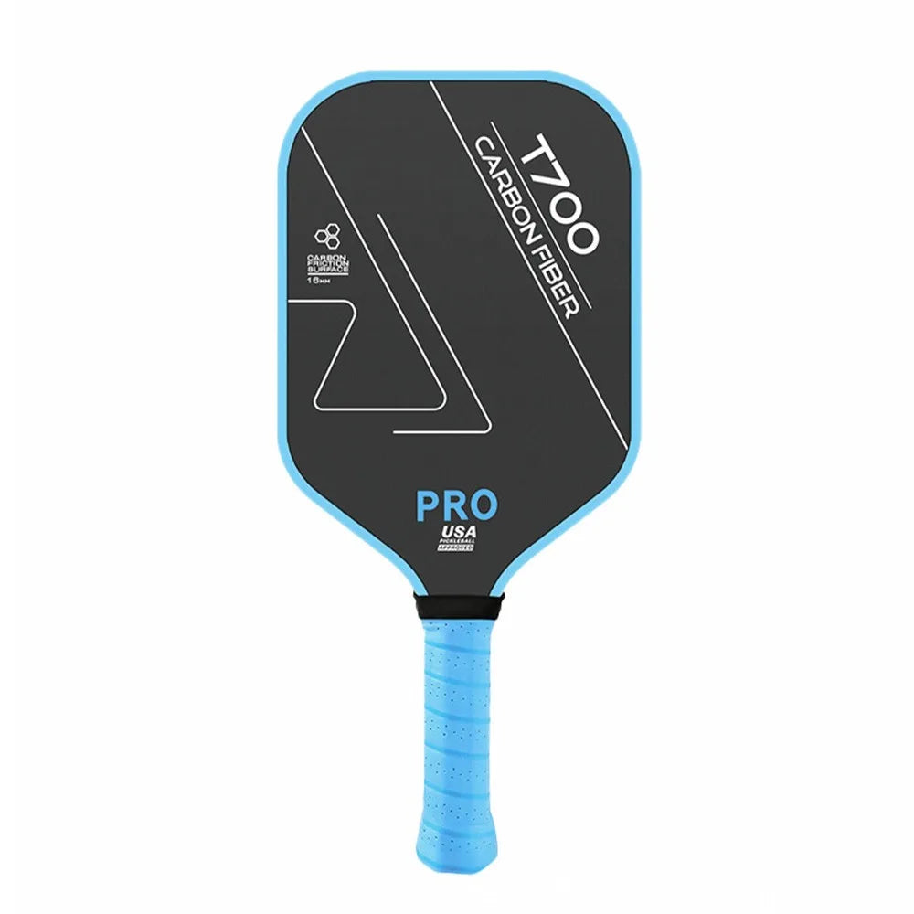 Raqueta de Pickleball Profesional T700 de Fibra de Carbono (16mm) - Aprobadas por USAPA