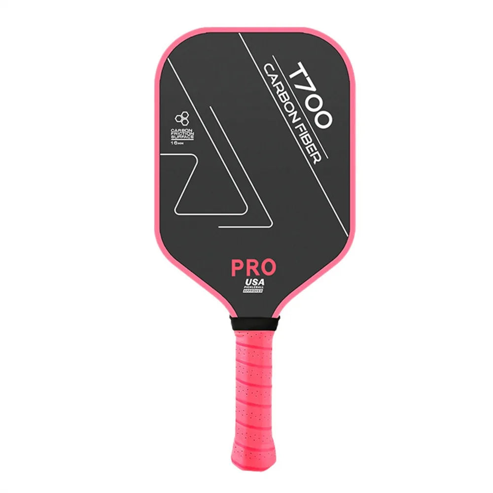 Raqueta de Pickleball Profesional T700 de Fibra de Carbono (16mm) - Aprobadas por USAPA