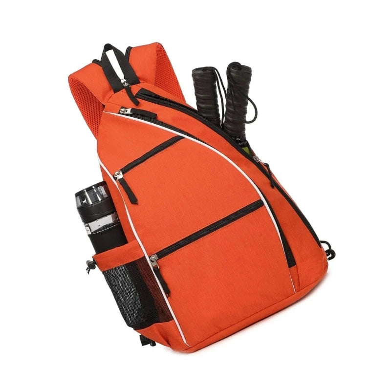 Mochila Cruzada para Pickleball - Ligera, Espaciosa y Versátil