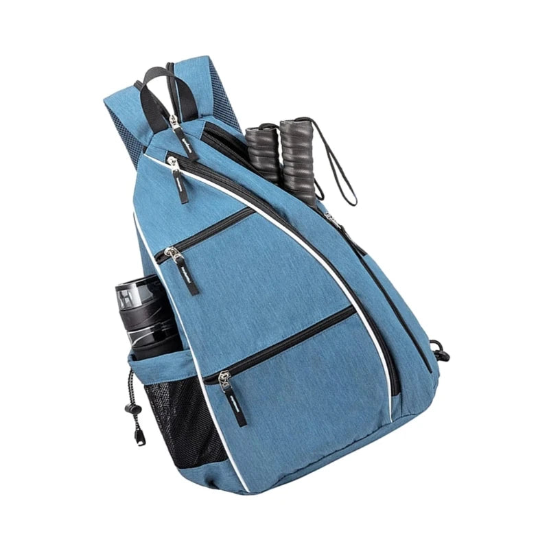 Mochila Cruzada para Pickleball - Ligera, Espaciosa y Versátil